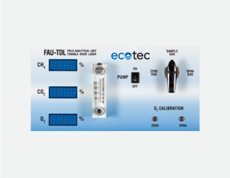 An image of Ecotec's FAU-TDL system, powered by NASA-developed technology.