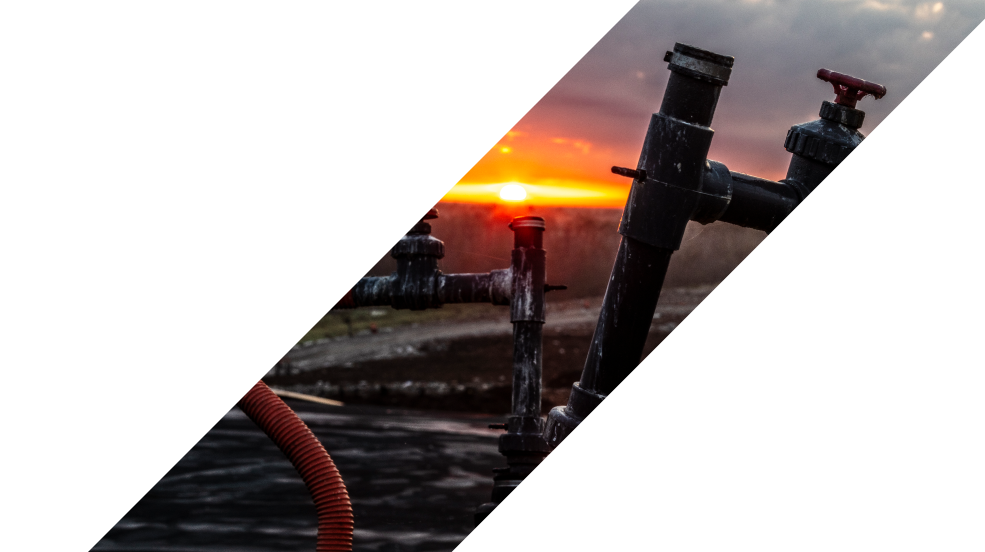 A picture of the sun going down with a landfill pipe in the foreground. The Ecotec Group helps protect the environment by detecting, monitoring and reporting a wide range of emissions with total accuracy.